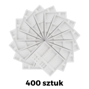 Tacki stomatologiczne białe HYGOMED 400 szt.